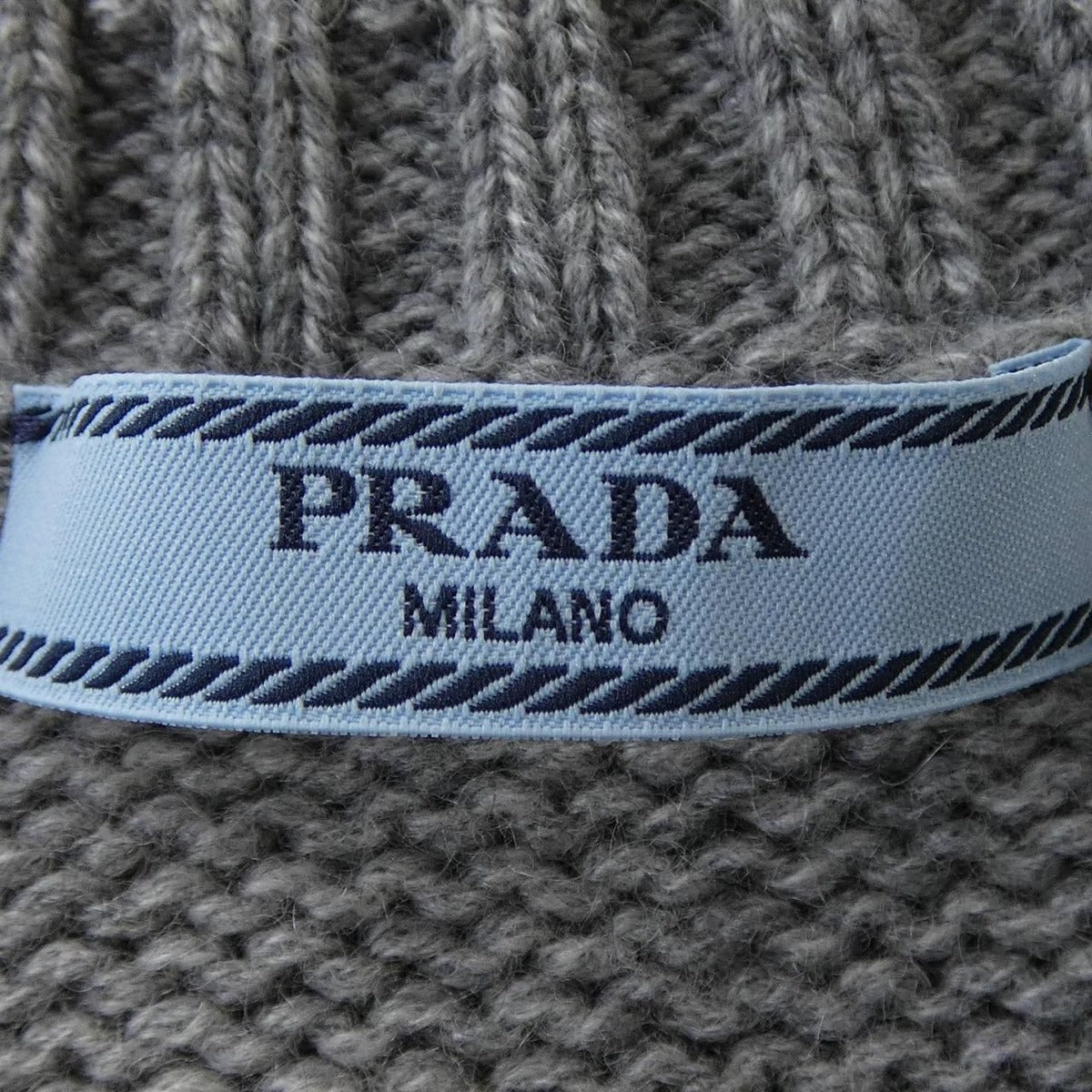 Prada Knit Top Gray — view 4