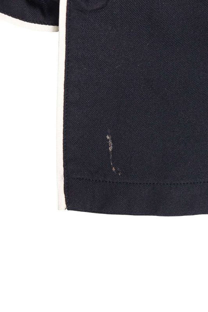 Prada Ucs405 Logo-printed Silk Short Sleeve Shirt Men's L