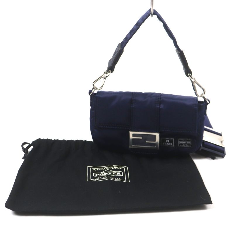  Fendi Porter Fendi Porter 7as138 Bucket Mini Phone Case 2WAY Leather Use Body