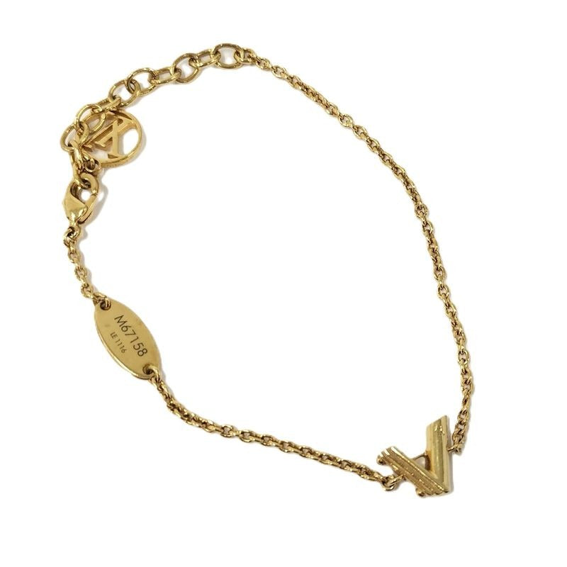 Louis Vuitton Bracelet Iconic & Me a Gold Plated GP