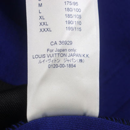  Louis Vuitton 19AW Jacquard Saik Ring Short Sleeve Half Zip T-shirt Short