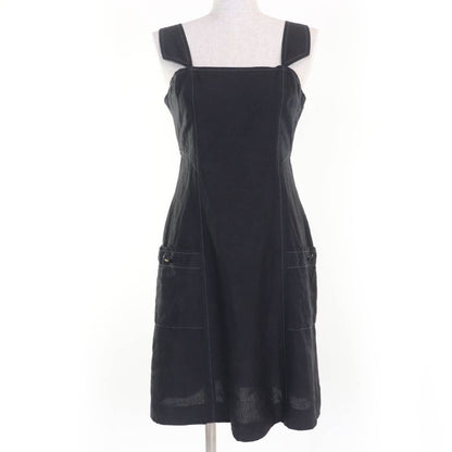 CHANEL Vintage 94P P02832 Silk Blend Linen Coco Mark Jacket And Dress