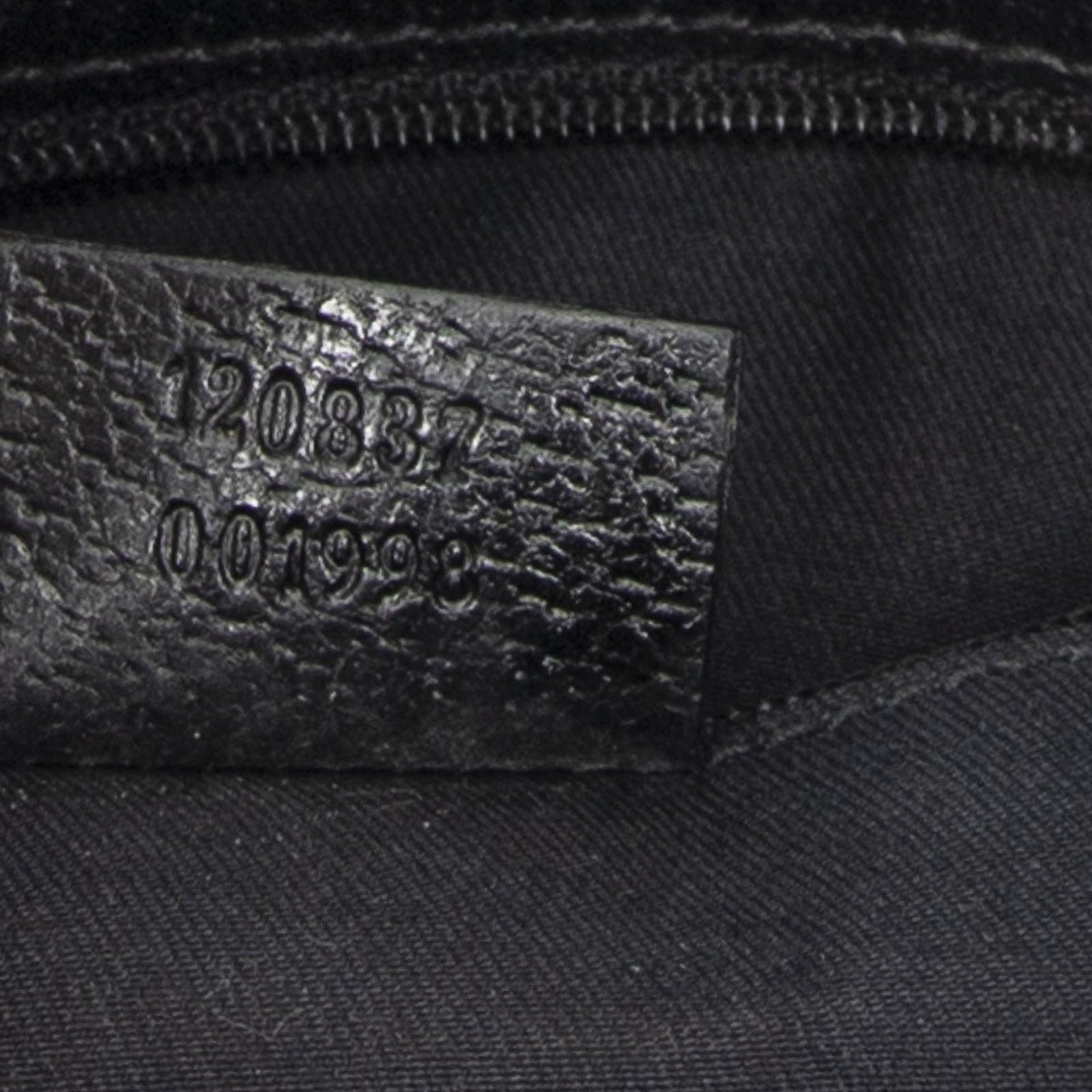 Gucci Small Eclipse Black GG Canvas Shoulder Bag — view 10