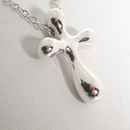 Tiffany & Co. 925 Small Cross Pendant Necklace — view 3