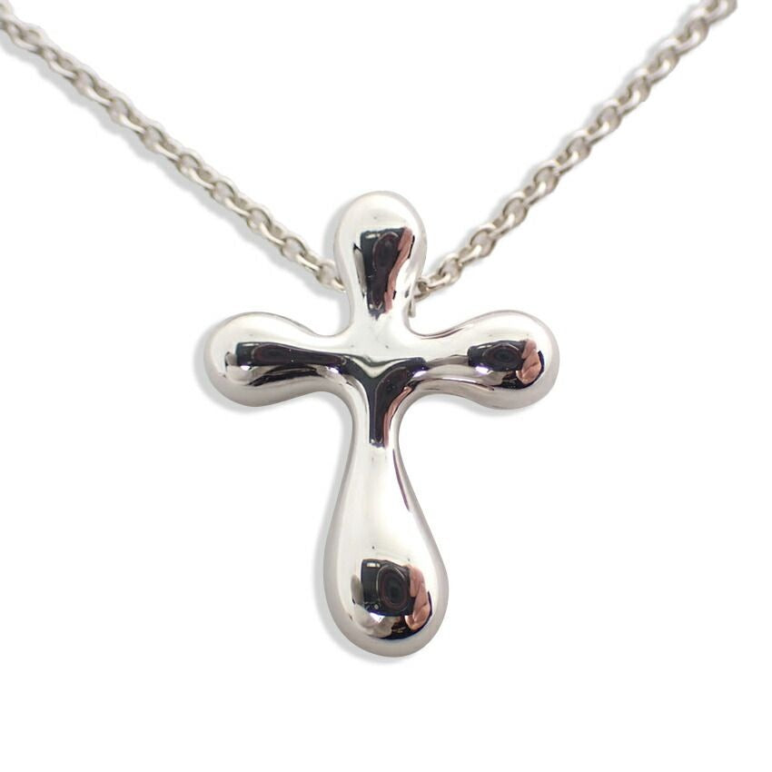 Tiffany & Co. 925 Small Cross Pendant Necklace