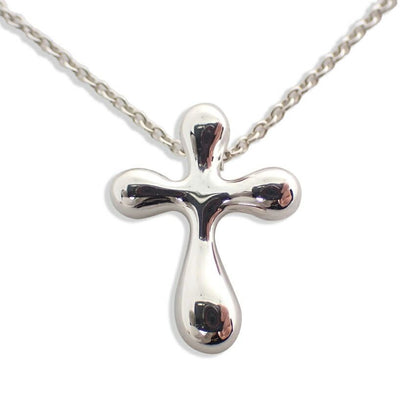Tiffany & Co. 925 Small Cross Pendant Necklace