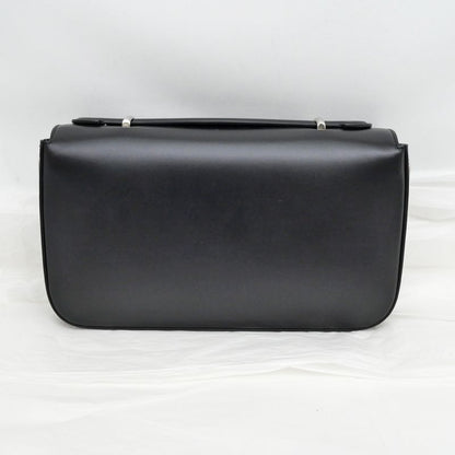 Gucci Clutch Bag Shoulder Bag Leather Black 739721 Shoulder Ladies