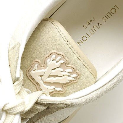 Unused Louis Vuitton LV Ori Line Damier Giant Low Cut Sneakers 1a9yu9 5.5 White