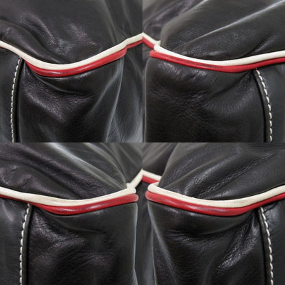 Gucci 2WAY 194458 Leather Black Shoulder Bag Black 0416 Gucci