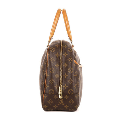 Louis Vuitton Deauville Brown Monogram Canvas Handbag — view 4