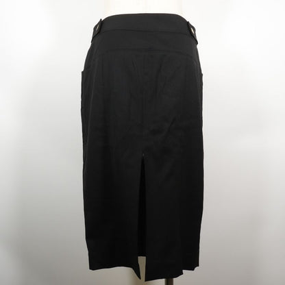 Gucci Wool And Polyurethane Black Women's Skirt