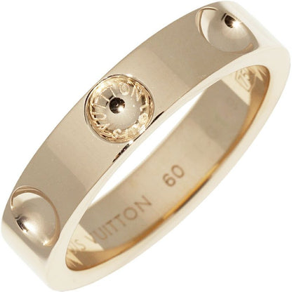Louis Vuitton 18K Yellow Gold Petite Berg Empreinte Ring Q9126a