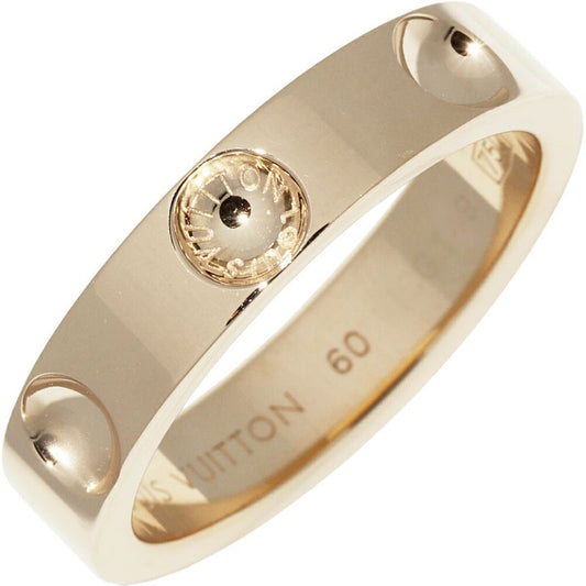 Louis Vuitton 18K Yellow Gold Petite Berg Empreinte Ring Q9126a