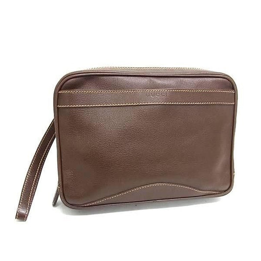 Gucci Clutch Bag Diamante 018 3754 3702 Brown Leather Men