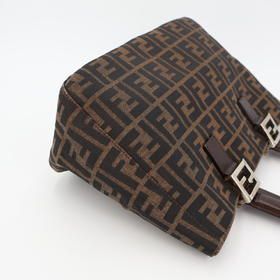 Fendi Handbag Zucca Pattern Women's Pre-owned