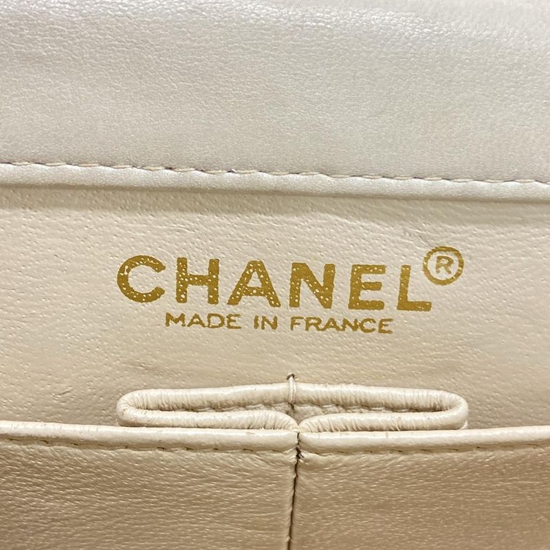 Chanel Shoulder Bag Choco Bar Light Brown Coco Mark/chain Shoulder Leather