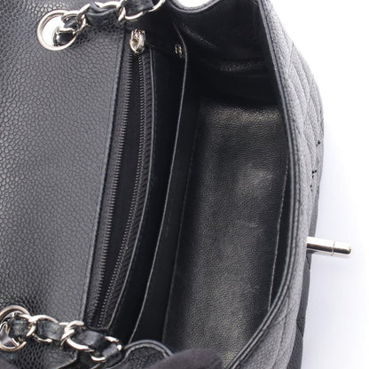 Chanel Shoulder Bag Mini Quilted Black Leather — view 3