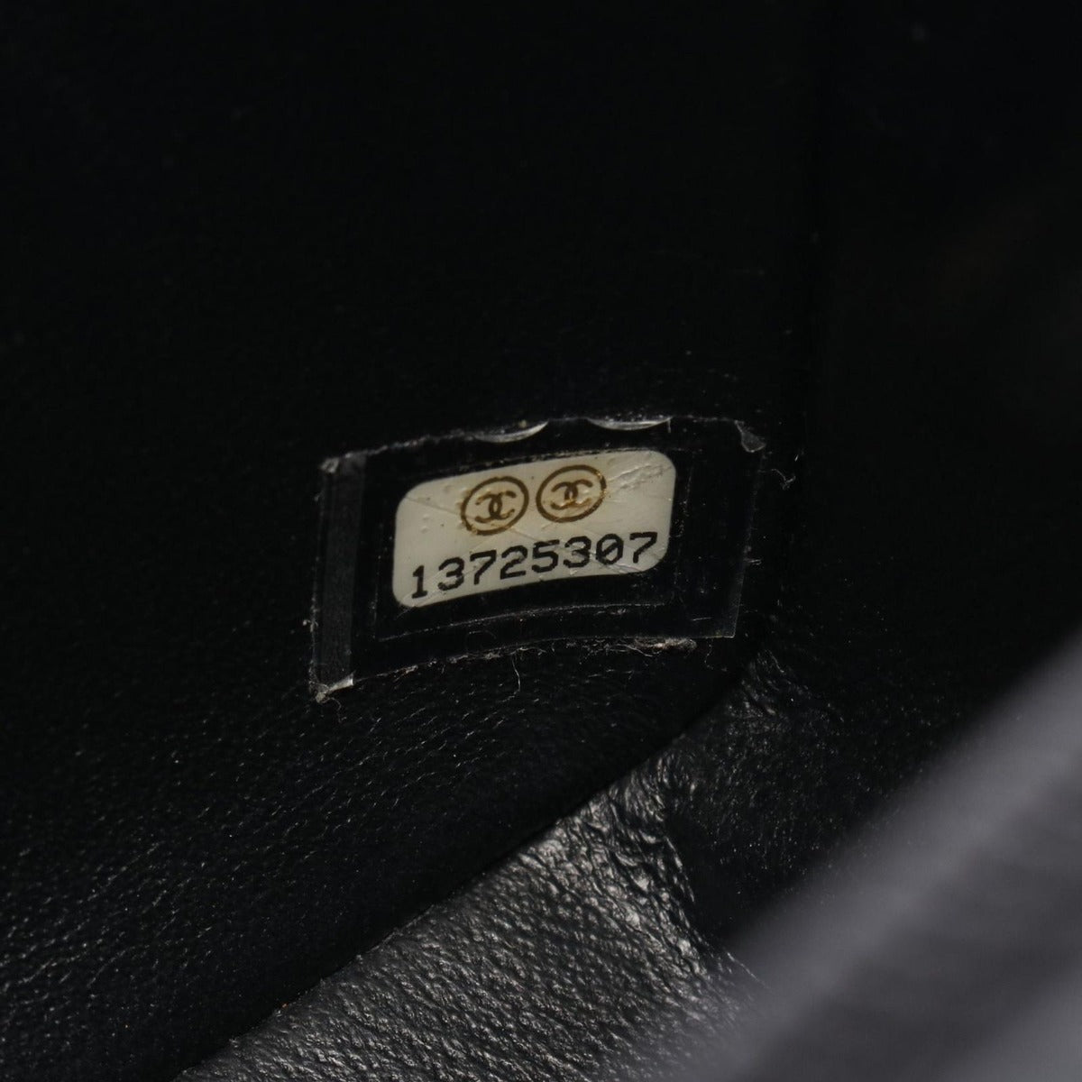 Chanel Shoulder Bag Mini Quilted Black Leather — view 5