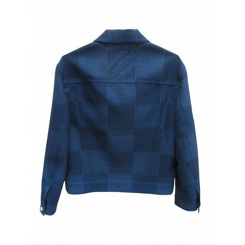 Louis Vuitton Jacket Wool Navy — view 2
