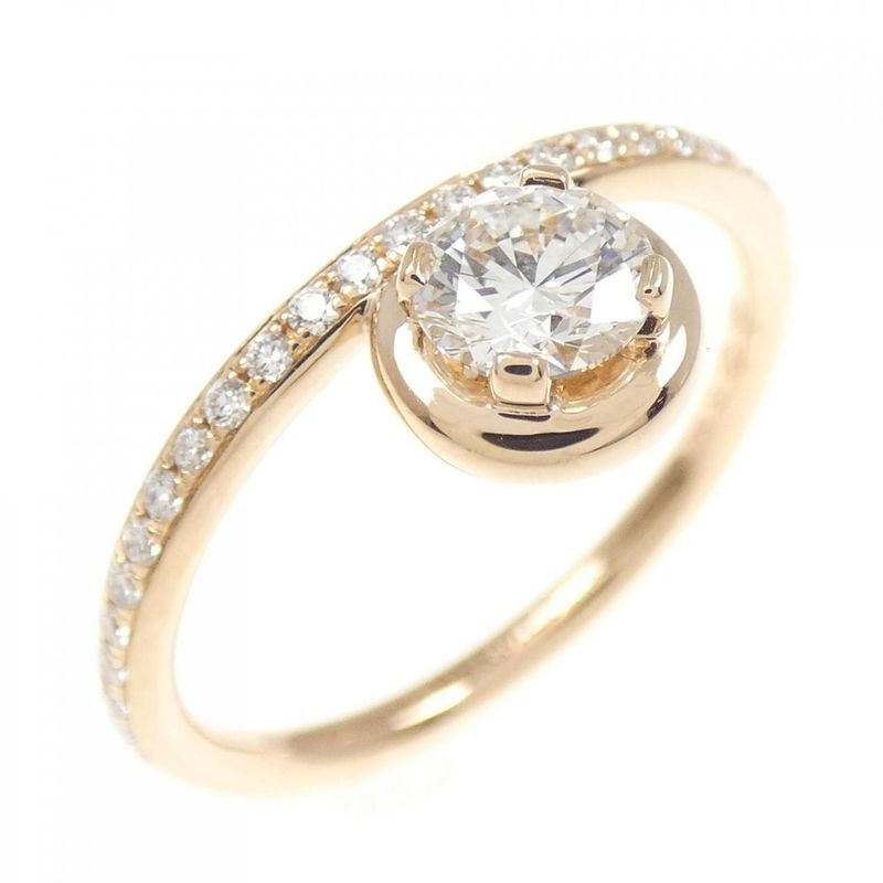 Hermes Petit Joute Ring 0.53 CT