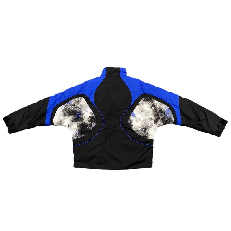 Louis Vuitton Blouson Puffy Jacket Hib30wrwk 46 Size Nylon Splash Monogram