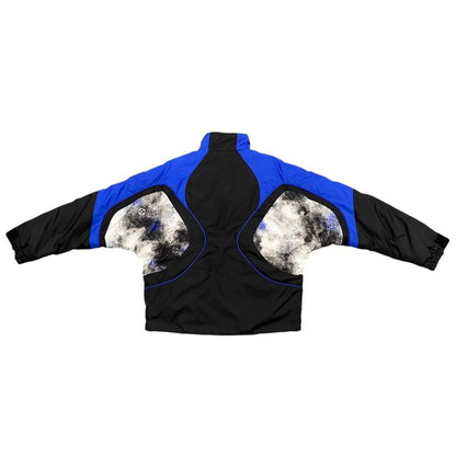 Louis Vuitton Blouson Puffy Jacket Hib30wrwk 46 Size Nylon Splash Monogram