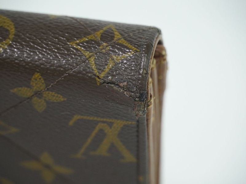 Authentic Louis Vuitton LV Portefeuille Sarah Monogram Etoile Long Wallet Brown