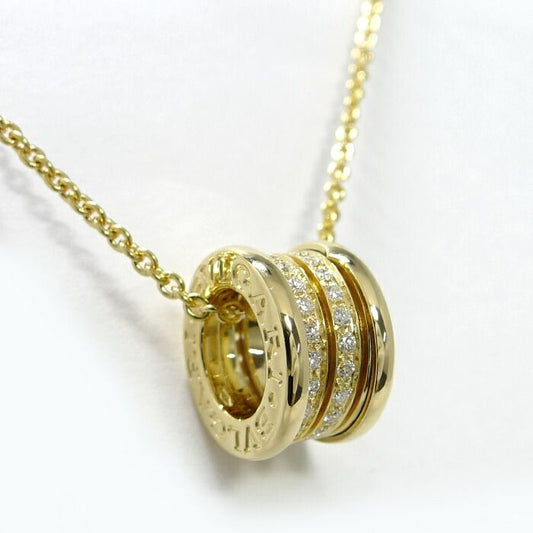 Bvlgari Bee Zero One Necklace 750yg 18K Yellow Gold Yellow Gold With Diamonds