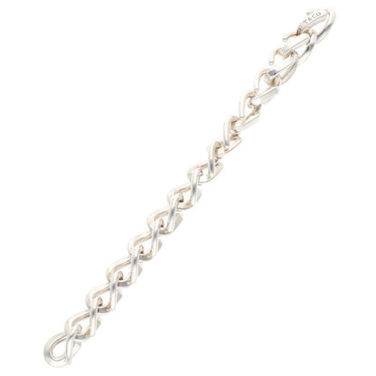 Tiffany & Co Forge Large Link Silver Bracelet Men's M