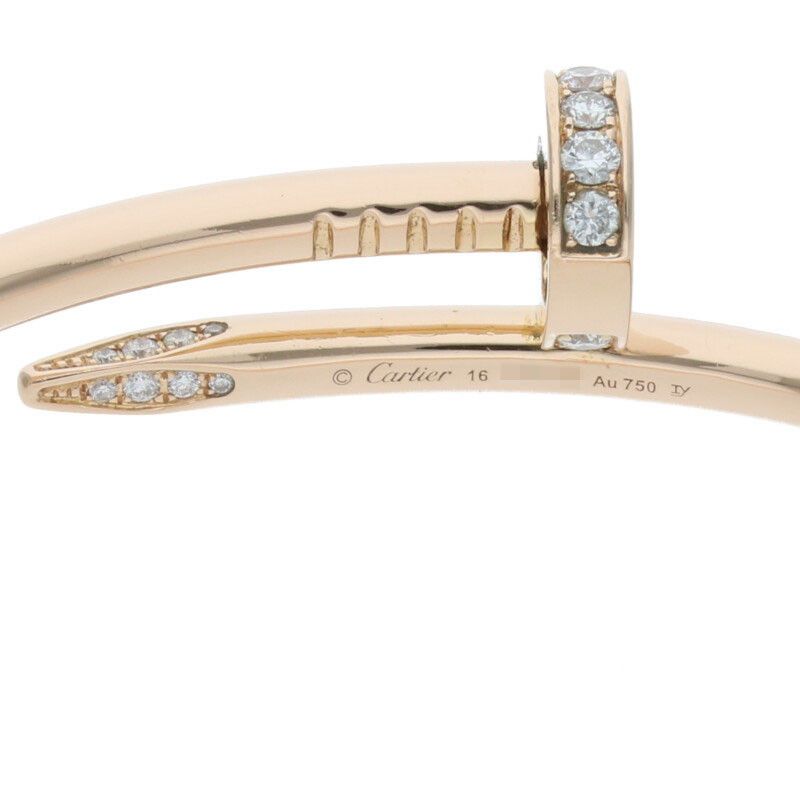 Cartier Juste UN CLOU Bracelet Old Shape 18K Yellow Goldjuste Un Clou Half