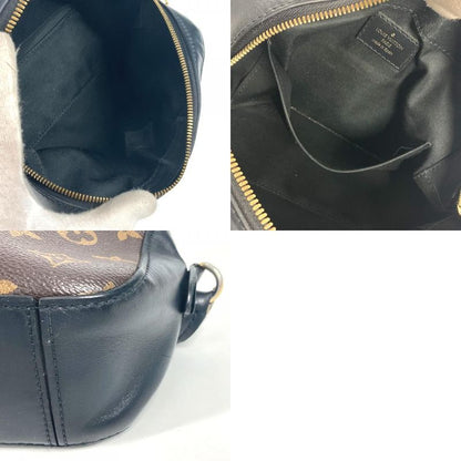 Louis Vuitton Shoulder Bag Saintonge M43555 Monogram Canvas Noir Black Brown