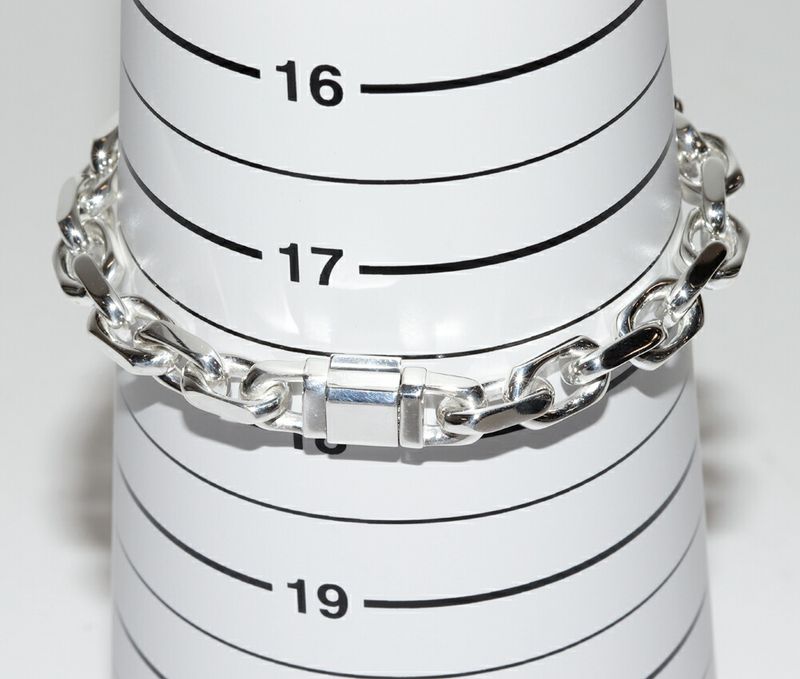 Tiffany & Co Bracelet SV 1837 Makers ID Chain Bracelet Medium