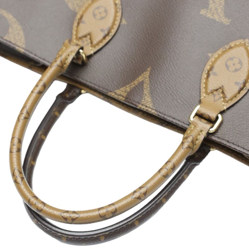 Louis Vuitton M45321 Monogram Tote On-the-go MM Tote Bag Louis Vuitton Brown