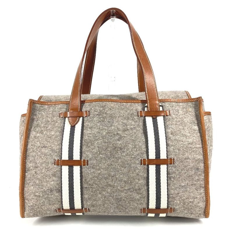 Hermes Tote Bag Camaille Felt Gray
