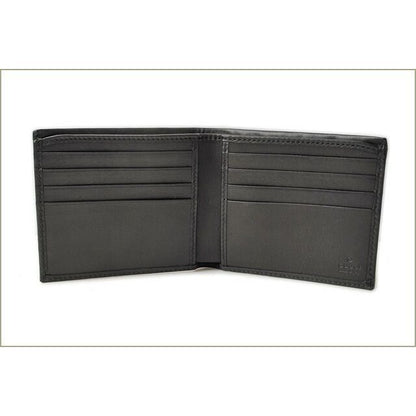 Gucci Wallet Fold Leather Studded Black Ap0 qn 1000 — view 2
