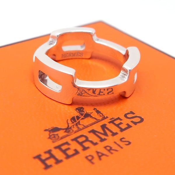 Hermes Silver Ring AG 925 49 SV