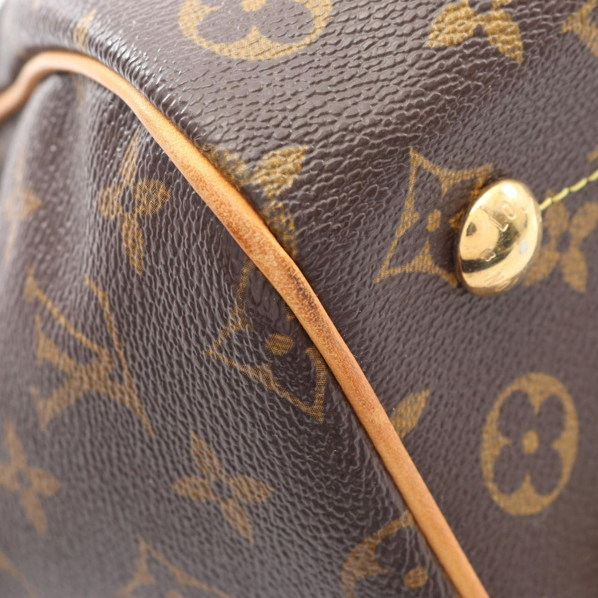 Louis Vuitton Handbag Tivoli PM Canvas Leather — view 6
