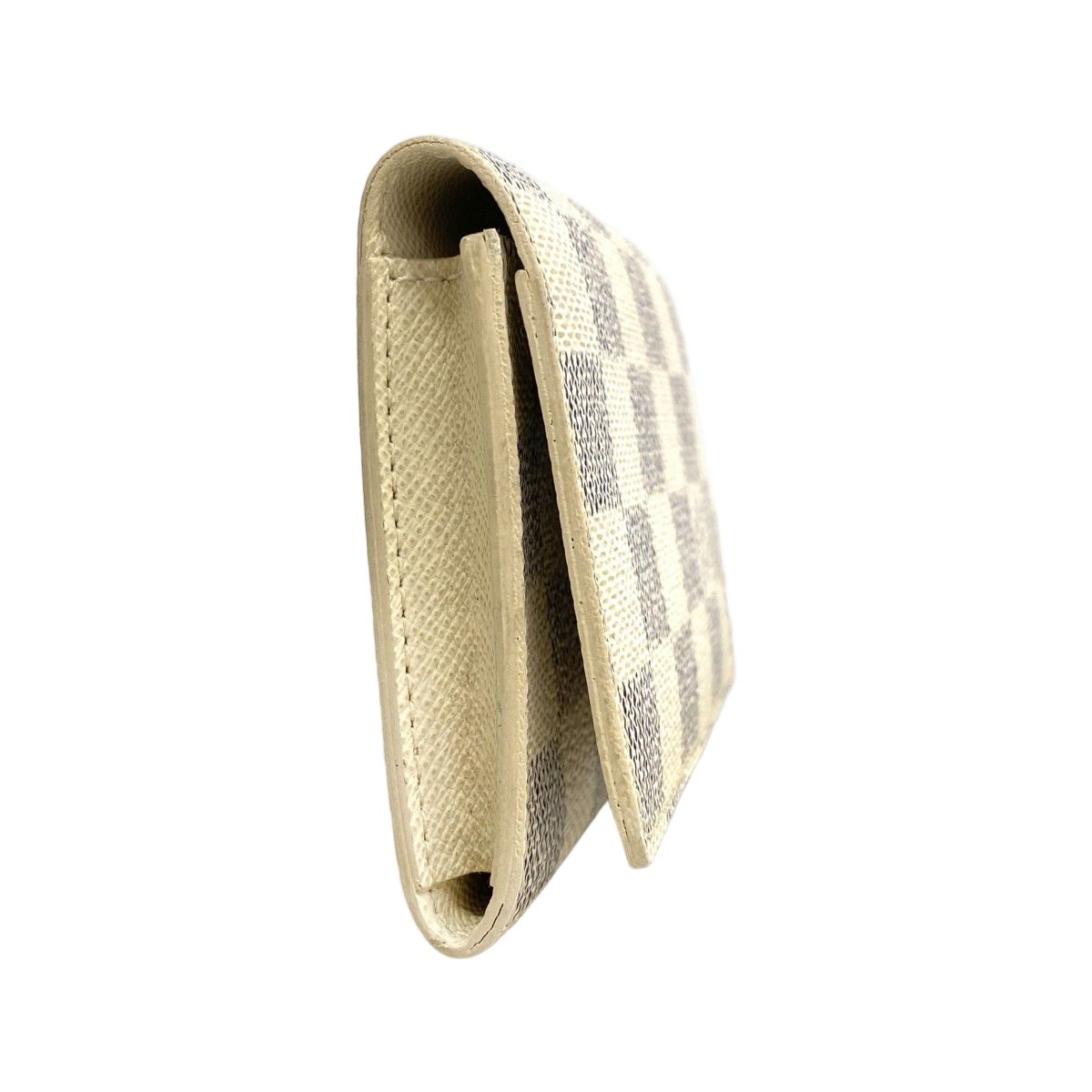 Louis Vuitton Card Case Damier Azur Envelope Business Holder White — view 2