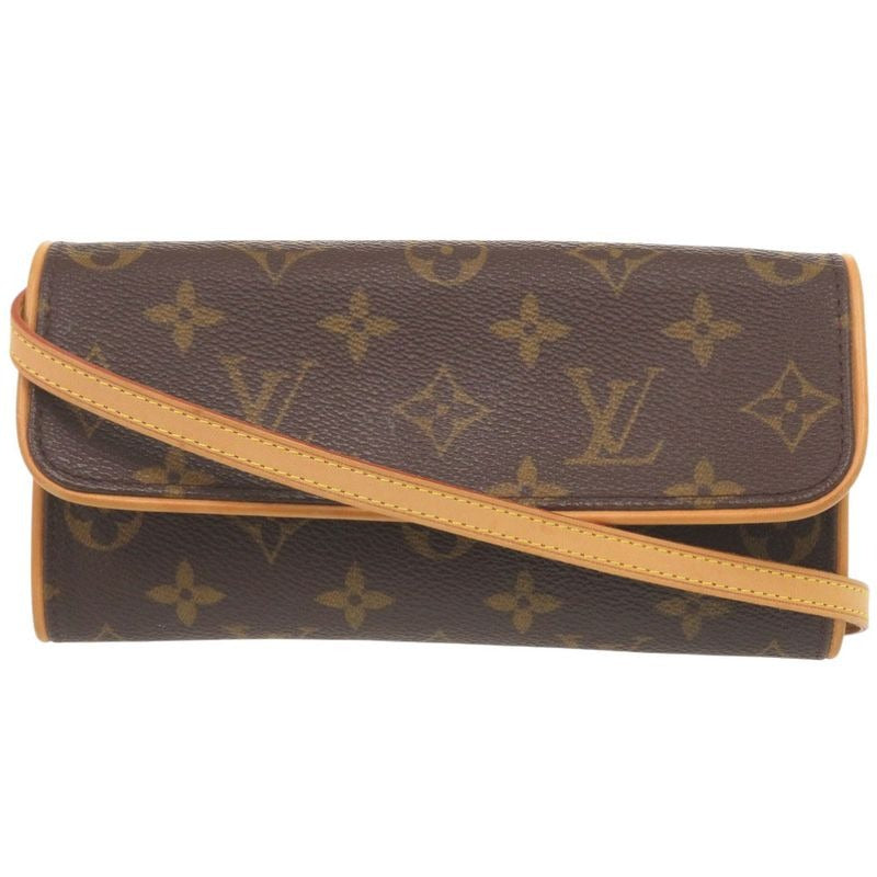 Louis Vuitton Pochette Twin PM Monogram Shoulder Bag 0088