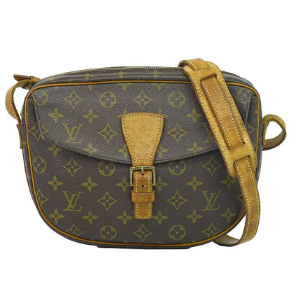 Louis Vuitton LV Jeune Fille Monogram Shoulder Bag Pochette Brown