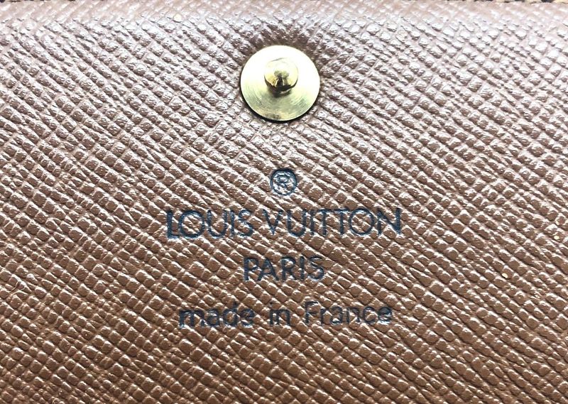 Louis Vuitton M61725 Porte Monet Cles Di Long Wallet Preowned 005888