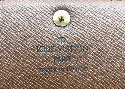 Louis Vuitton M61725 Porte Monet Cles Di Long Wallet Preowned 005888