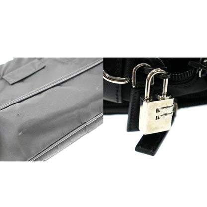 Prada V407s Nylon Briefcase - Black
