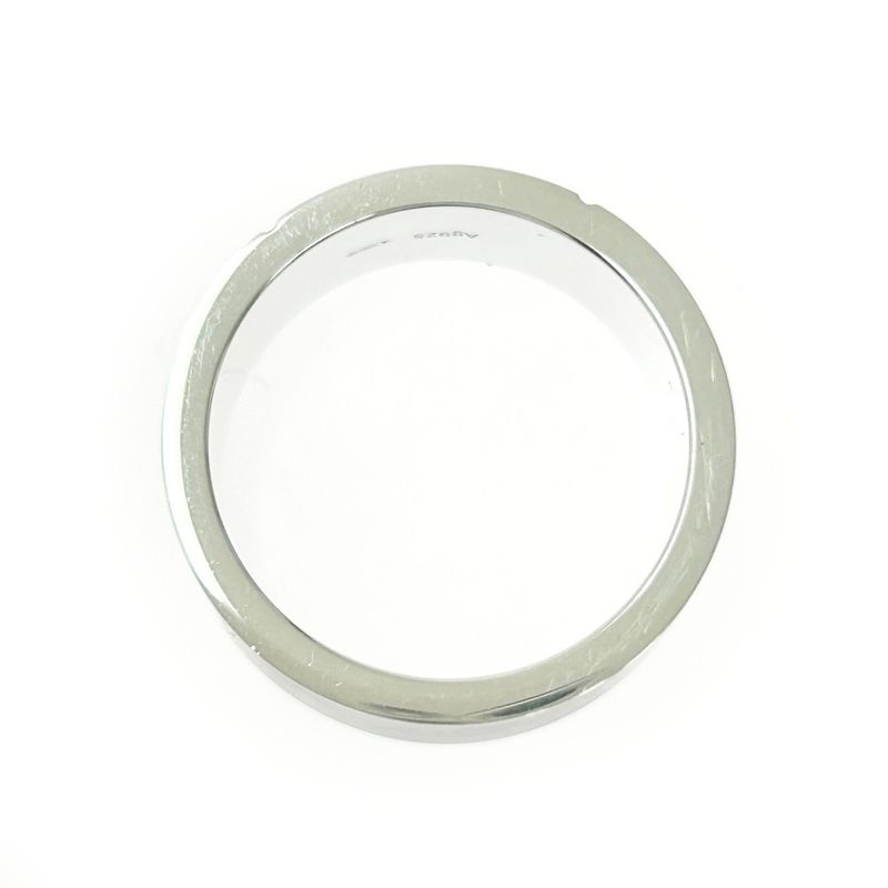 Gucci Silver Logo Ring 9.8g 925 Engraved 388658 Ring with Box
