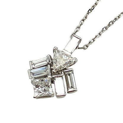 Cartier Necklace 18K White Gold Diamond 18K White Gold Diamond Reflection White