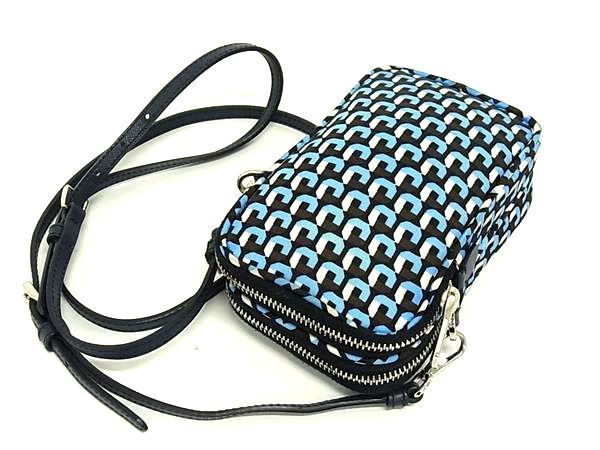 Prada Tessuto Nylon And Saffiano Leather Shoulder Bag Crossbody Light