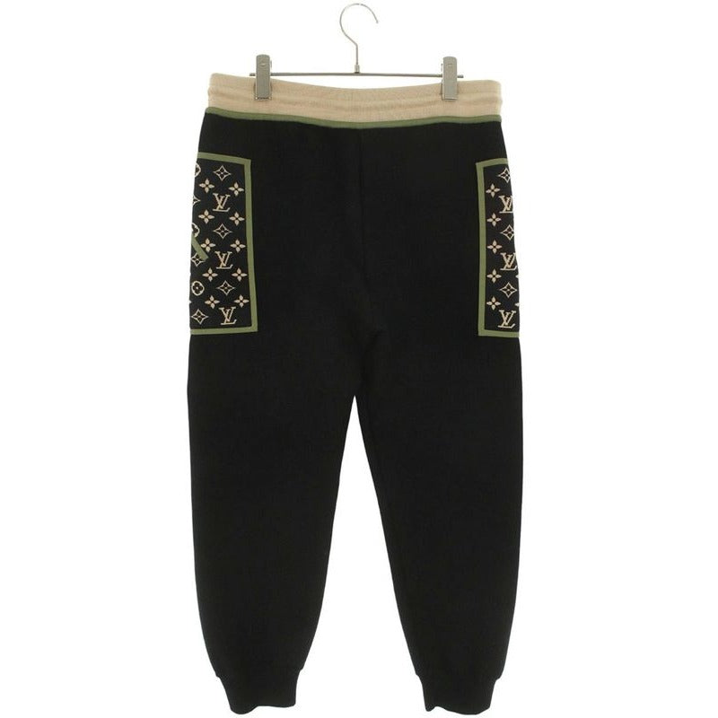 Louis Vuitton 23 AW Rw231 W LN6 Fokp05 Monogram Switched Knit Long Pants — view 2