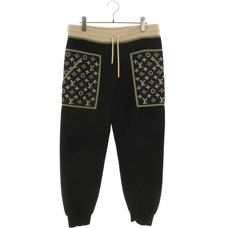 Louis Vuitton 23 AW Rw231 W LN6 Fokp05 Monogram Switched Knit Long Pants