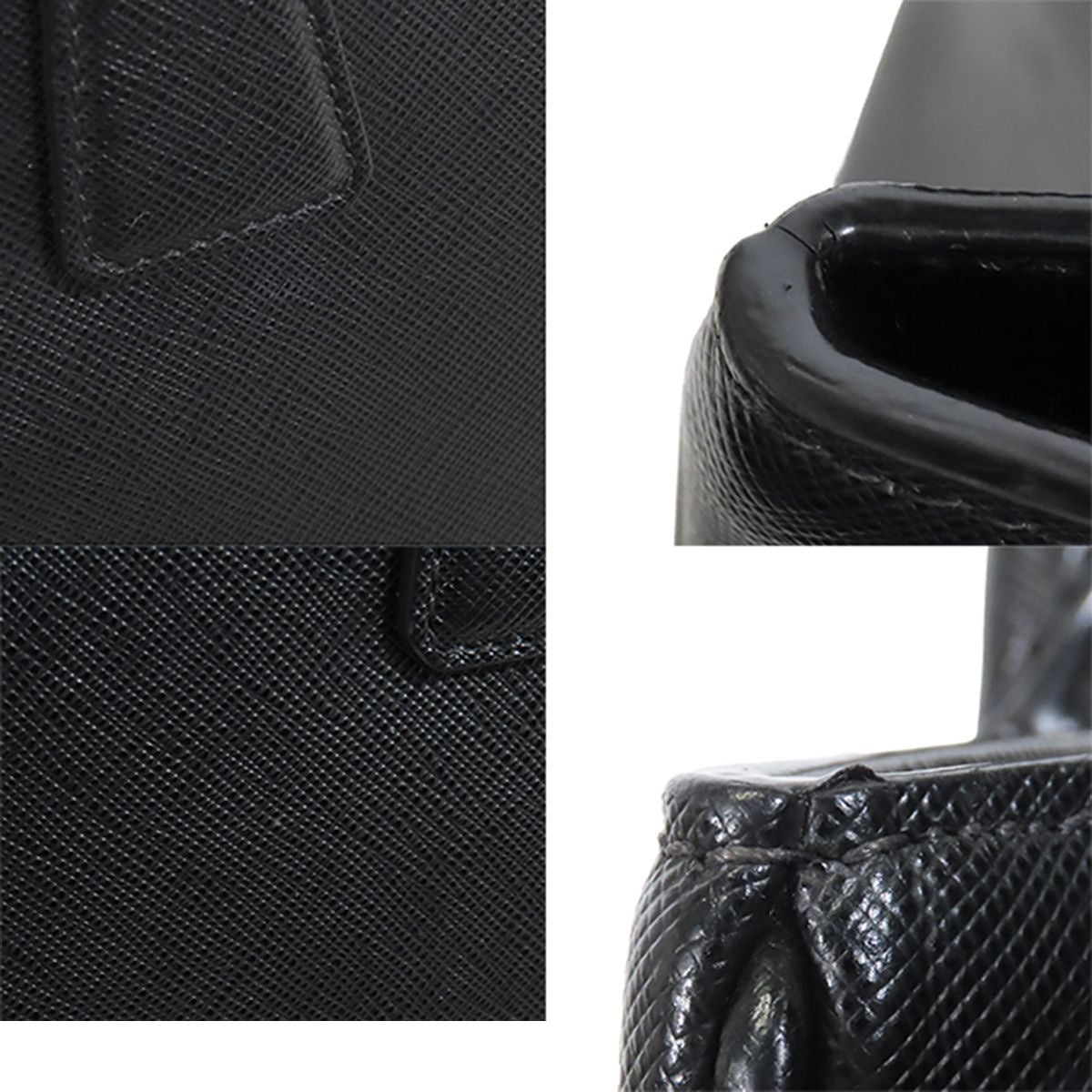 Prada Galleria Nero Black Saffiano 2-Way Shoulder Bag — view 5