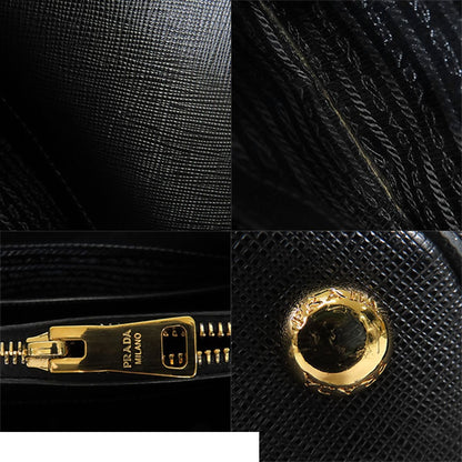 Prada Galleria Nero Black Saffiano 2-Way Shoulder Bag — view 8